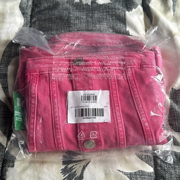 Barbie Gap Denim Jacket Pink Puff sleeves